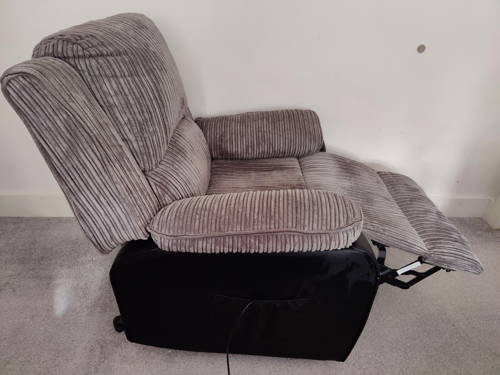 Postana Grey Dual Motor Riser Recliner Mobility Armchair eBay