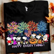 Happy Everything - funny T-shirt, Christmas day gift t shirt 2024