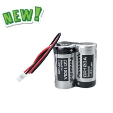for Panasonic CR123A 123A 123 Industrial Battery 3V (MR-BAT6V1SET/2CR17335A) New