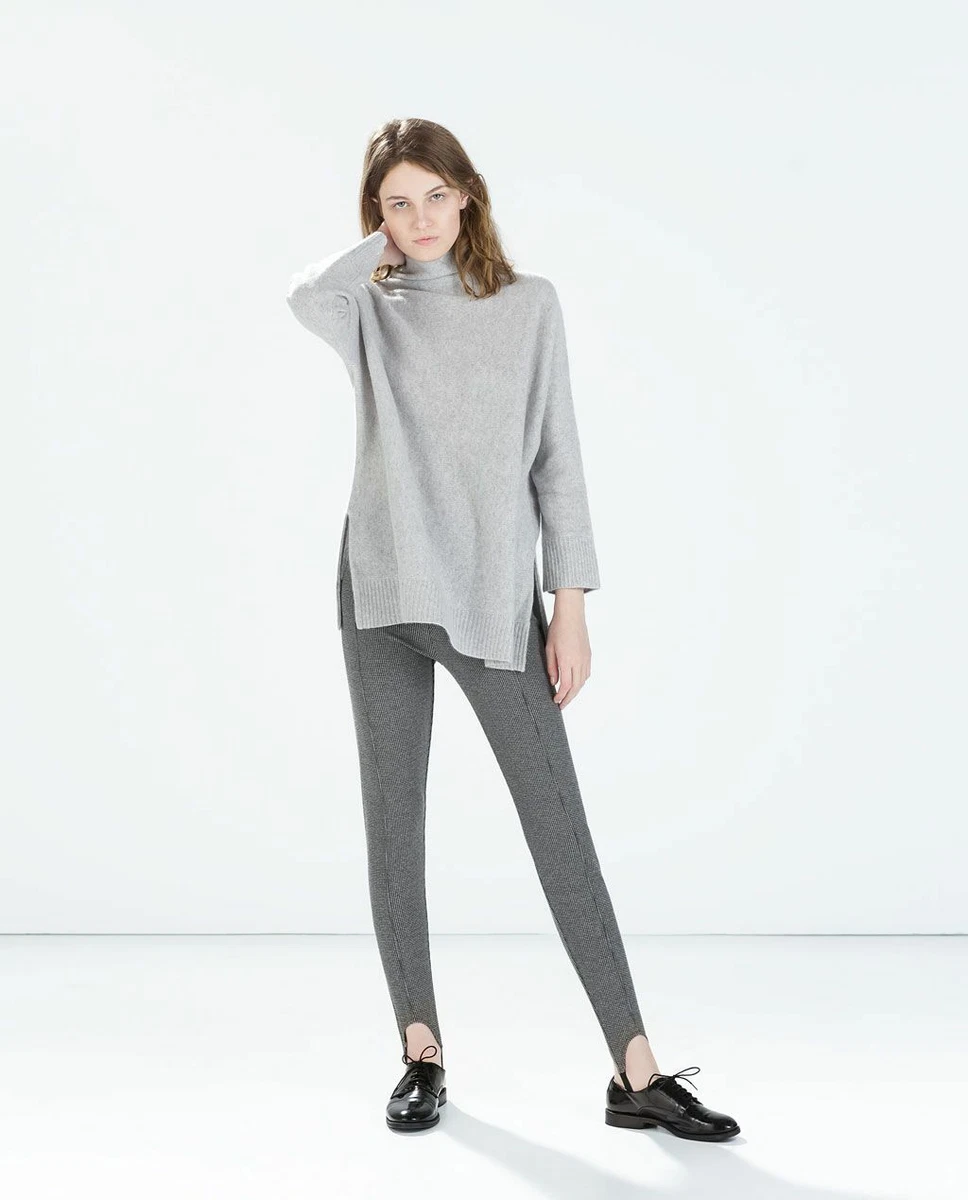 Zara clearance grey leggings