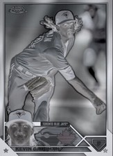 [DIGITAL] Topps Bunt - Kevin Gausman - Topps Chrome 23 S1 -  Black White Base
