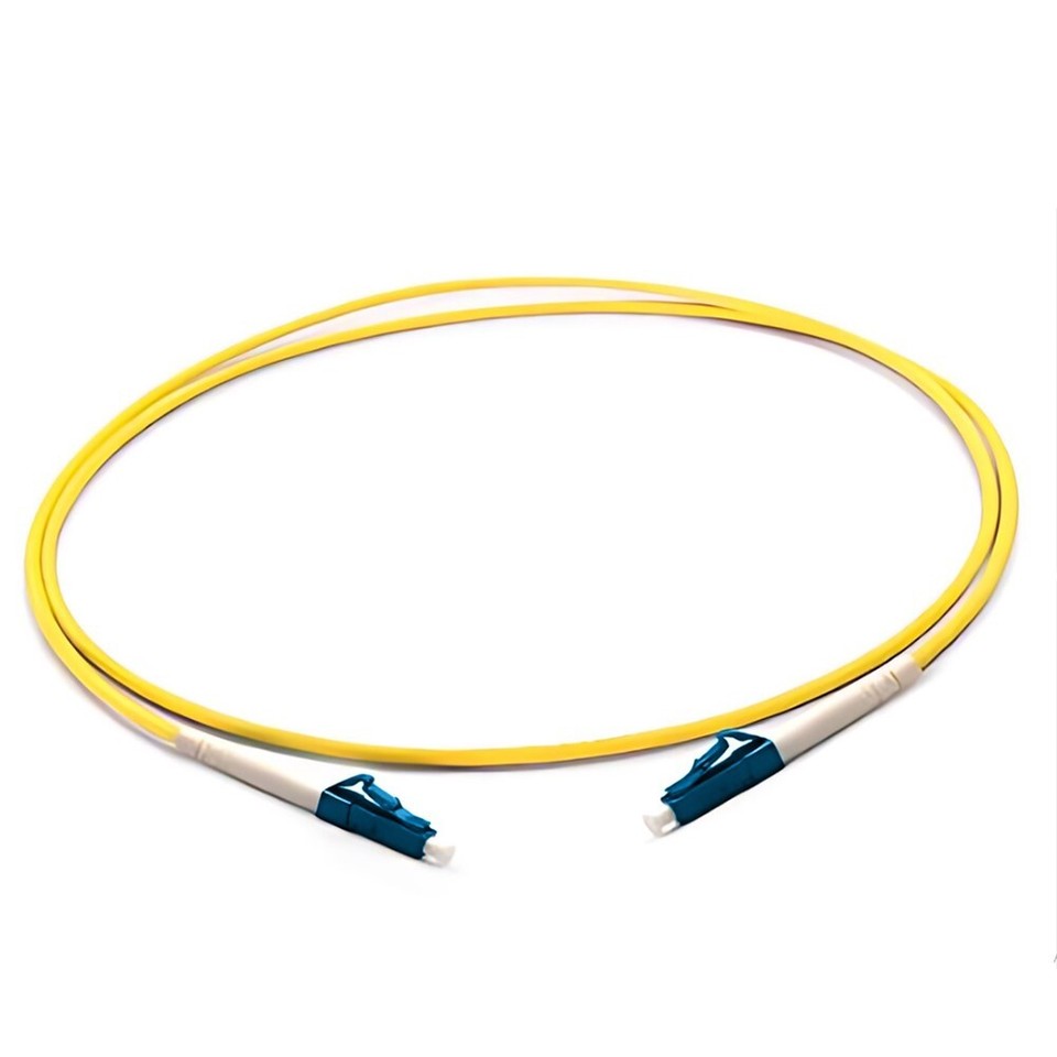 3M LC to LC UL Single Mode 9/125 Simplex Fiber Optical Patch Cable OFNR ...
