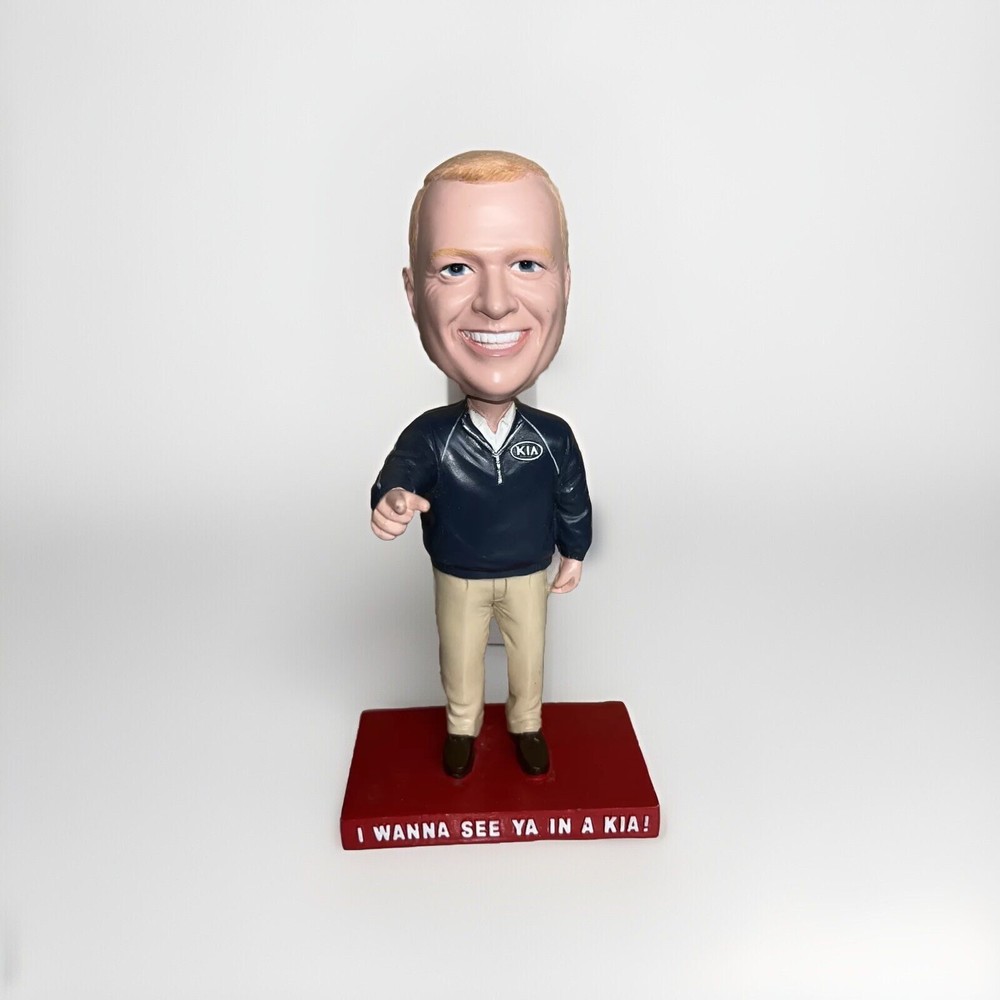 Steve Taylor See Ya in a Kia Motors Bobblehead Toledo Ohio Dealer Cars - Loose