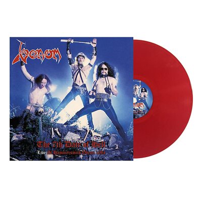 VENOM - THE 7TH DATE OF HELL-LIVE AT HAMMERSMITH 84 (RED VINYL)  VINYL LP NEU
