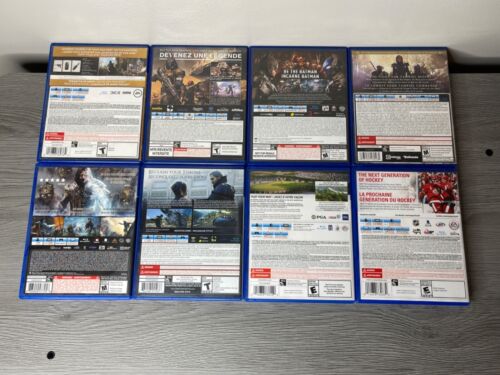 Lot of 8 Sony PlayStation 4 PS4 Game Bundle - Star Wars, Final Fantasy, & MORE - Picture 6 of 15