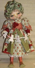 *NEW* CLOTH ART DOLL (PAPER) PATTERN "CELYN" BY SHERRY GOSHON