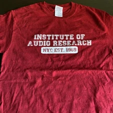 Institute of Audio Research T-Shirt - Small - NYC - New York City