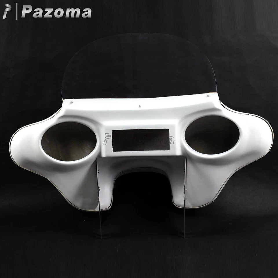 Batwing Fairing Windshield Windscreen 6x9 Speakers For Harley Road King FLHRC Foto 4 de 4
