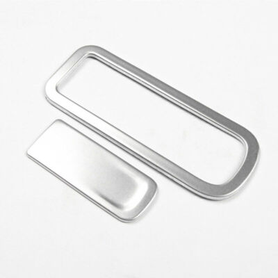 Silver Alloy Co-Pilot Storage Box Handle Cover For Benz GLB 200 250 35 2020-2023