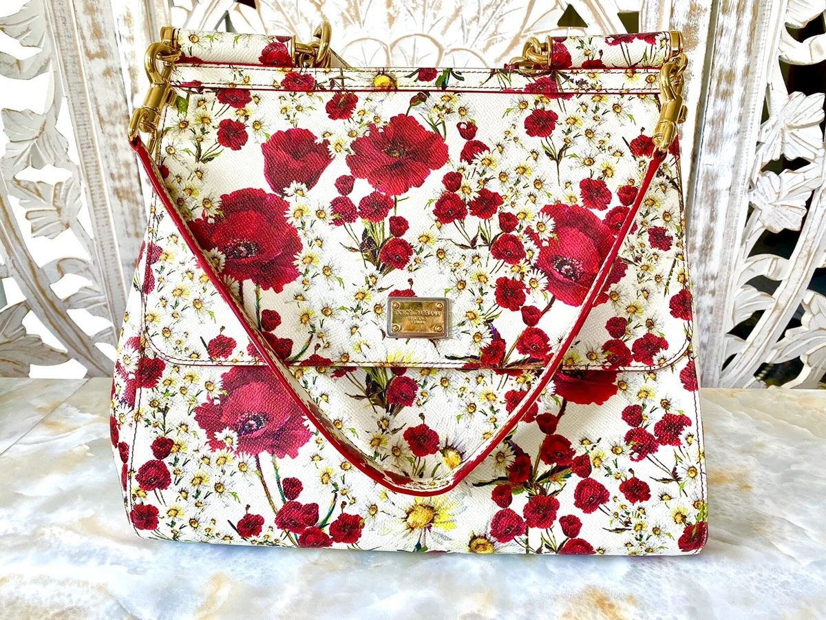 Dolce gabbana top flower bag