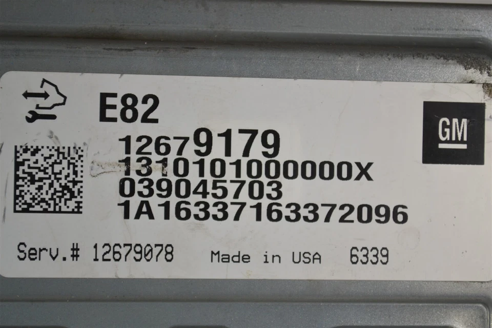 12679078 CHEVY CAMARO,TRAVERSE,COLARADO16-19 Engine Control Unit ECU12i4 362 B3 Foto 2 de 4