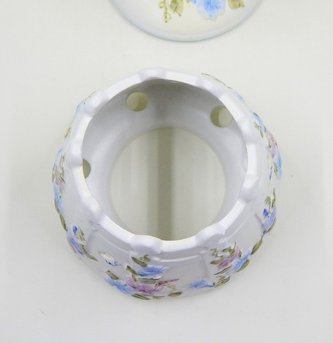 Waxcessories Morning Glory Candle Lamp Votive Holder Pastel Floral Spring Summer - Picture 6 of 9