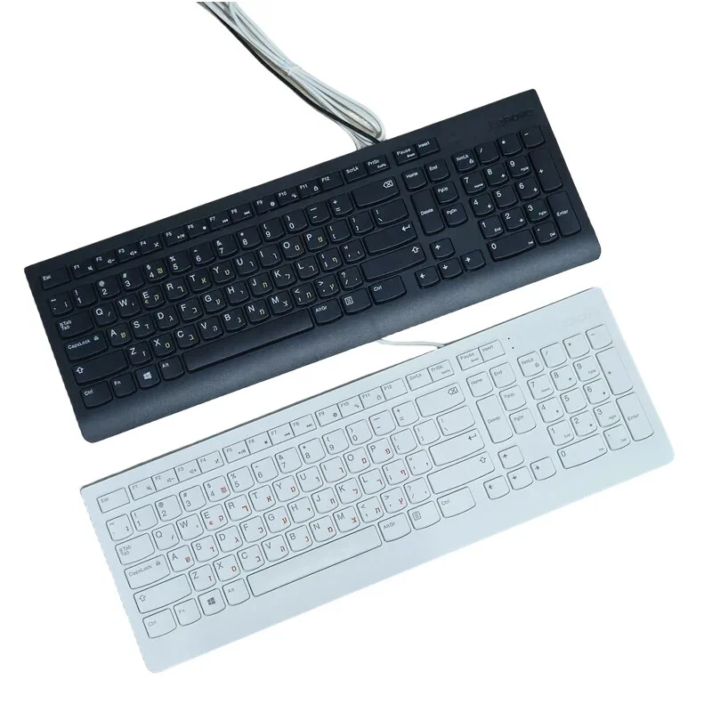 USB wired keyboard for Lenovo Hebrew layout keyboard SK8823 KU1601 SK8823 - Image 2 of 4