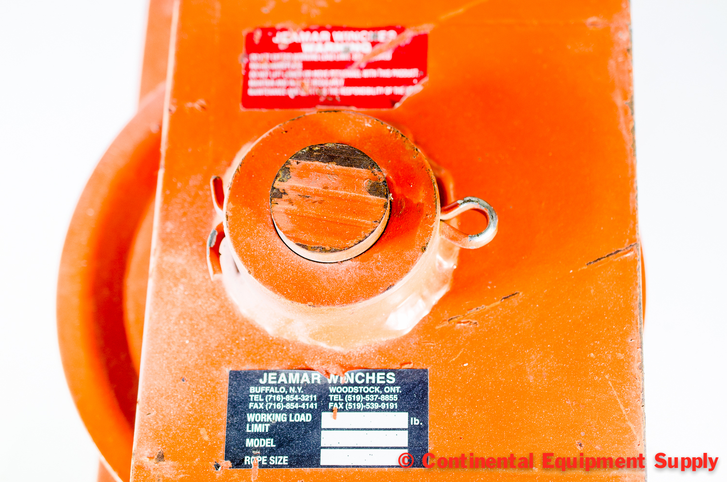 Jeamar Winches, Single 8" Sheave HB10500, Horizontal Direction Block, Pulley eBay