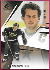 2023-24 Upper Deck Sp Game Used Hockey MIKE MODANO #176 Base Gold 150/188