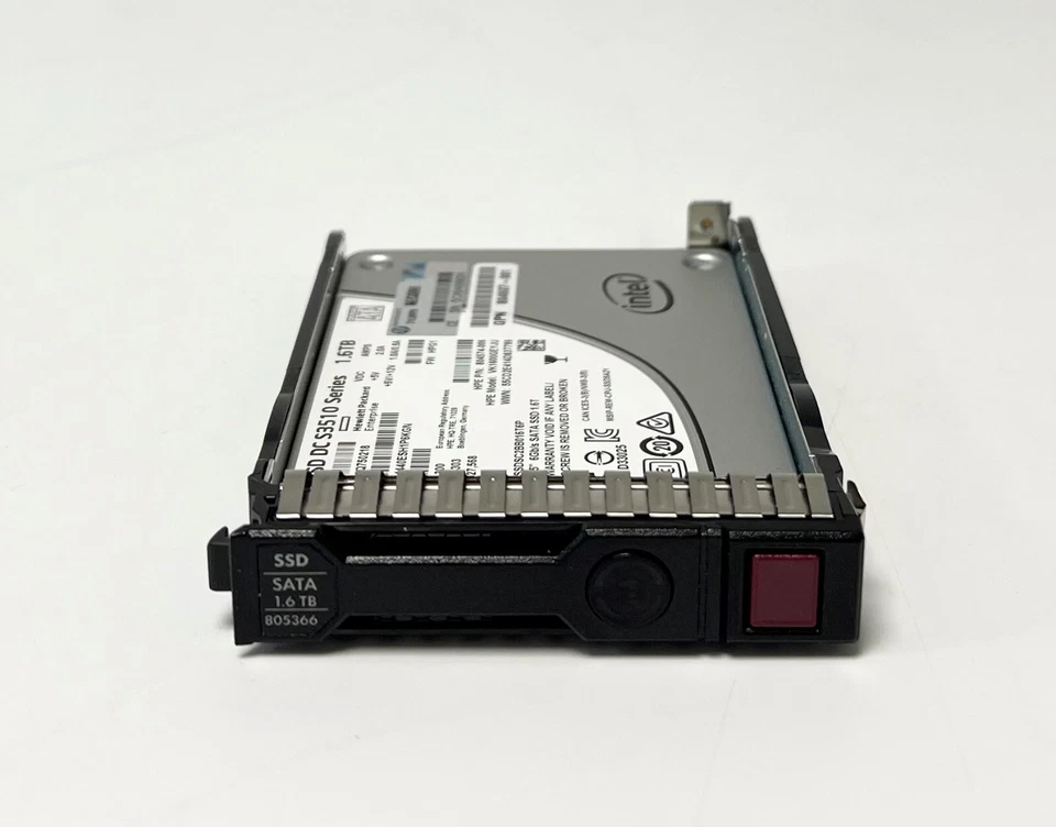 HPE 1.6TB SATA 804605-B21 6G Read Intensive SFF (2.5in) SC SSD