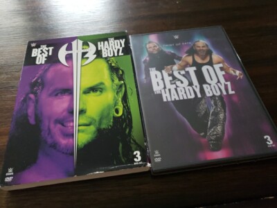 WWE Twist Of Fate Best Hardy Boyz 3 DVD Set Plus Slipcover NEW Sealed Matt Jeff