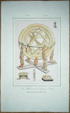 1837 print SPHERE OF EMPEROR CHUN (SHUN), ANCIENT CHINA, #4