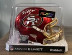 NICK BOSA - AUTO FLASH ALTERNATIVE MINI HELMET "2014 PROY" SIGNED - COA WN79055
