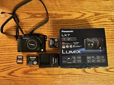 Panasonic LUMIX DMC-LX7 10.1MP Digital Camera With Box
