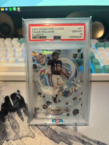 2024 Topps Signature Class #F-1 Caleb Williams Fluidity PSA 10