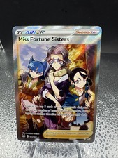 Pokémon TCG Miss Fortune Sisters 194/196 Lost Origin Trainer Full Art Holo Rare