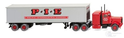 Wiking 052706  Containersattelzug Peterbilt  | 1:87 | Spur H0 |