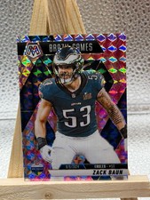 2025 Panini Mosaic Pink Camo Prizm Zack Baun 268