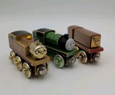 Thomas Friends Wooden Railway 60 Year Limited Edition Thomas Percy Diesel Set