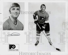 1972 Press Photo Ross Lonsberry of the Philadelphia Flyers - lry19600