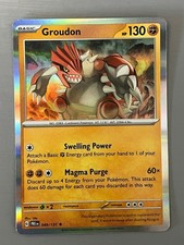 Groudon 049/131 Holo Rare Prismatic Evolutions Pokemon Near Mint