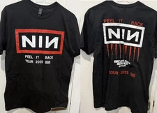 Nine inch nails Peel It Back Tour 2025 short sleeve classic 2 side shirt VK00677