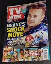 Vintage Australian Magazine - TV WEEK - DECEMBER 2016 - GRANT DENYER COVER