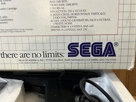 SEGA Master System Console System CIB Complete in Box - TESTED WORKING