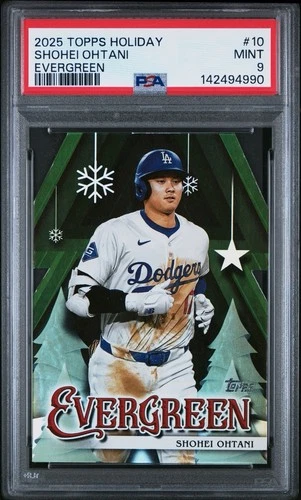 2025 Topps Holiday - Evergreen Shohei Ohtani #E-10 MINT