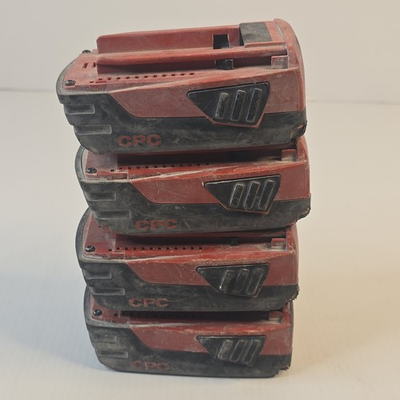 #ad 4 Lot HILTI B22 2.6 AH Li ION BATTERY PACK Working Holds Full Charge $89.99