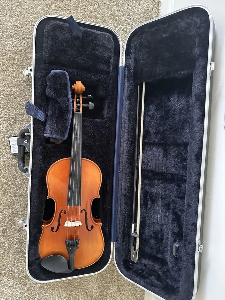 Glaesel Violin With Bow and Rosin - Image 2 of 4