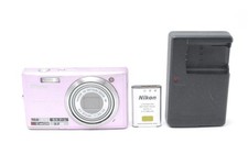 Nikon COOLPIX S560 Compact Digital Camera Pink 10MP Optical Zoom Tested