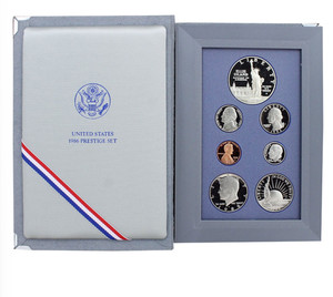(激安)1986年アメリカ合衆国プレステージセット 2セット 1986 Prestige Proof Set | eBay