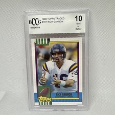 1990 Topps Traded - Rich Gannon #70T (RC)