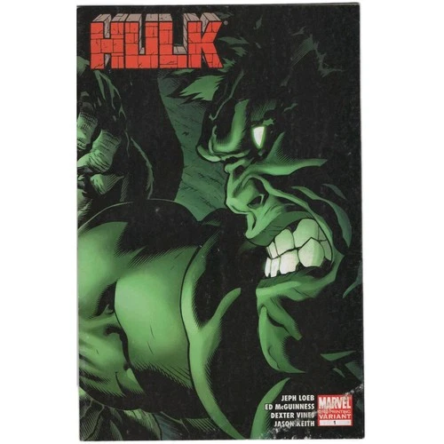 Hulk #1 2nd Print Variant 1st Appearance App Red Hulk Marvel Comic 2008 MCU