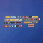 Vtg Lot~US Military Ribbon Bar~WWII~Korea~Vietnam~Purple Heart~United Nations