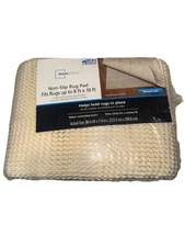 Mainstays Non-Skid Rug Pad Fits Up to 8ft X 10ft To Hold Rugs In Place