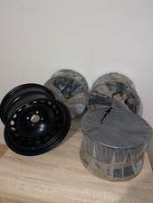 Jantes tôle noires 14 pouces – BMW / Universelles