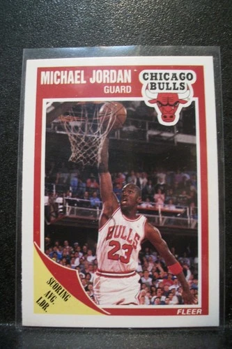 MICHAEL JORDAN 1989-90 Fleer #21 Bulls