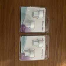 A Pair Of Spectra Duckbill Valve White Set of 4 (Silicone Valve)