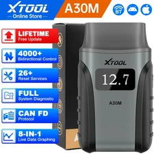 XTOOL A30M V2.0 Bluetooth All System Diagnostic Bidirectional Scanner 26+Service
