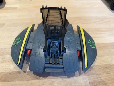 Vintage 1978 Cylon Raider Schiff + Pilot + Non Firing Missiles Galactica Mattel