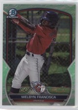 2023 Bowman Draft Chrome Lunar Glow Refractor Welbyn Francisca #BDC-62 9hx