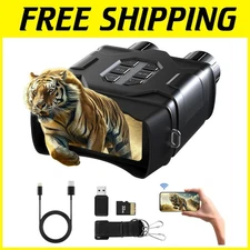 4K Night Vision Goggles Binoculars | Remote Monitor App